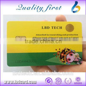 LBD M14 Chip Card,Emv Chip Card,Pvc Blank Chip Card