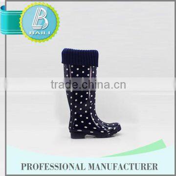 Newset 10 Years experience Rubber Cheap colourful boots