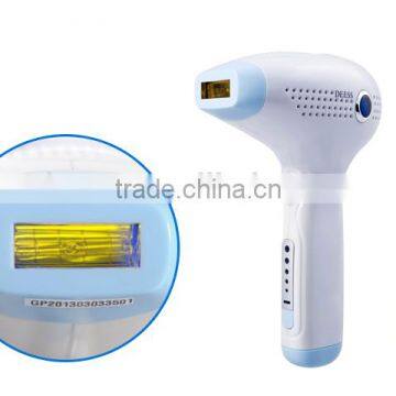 IPL Home Use hair removal/Mini IPL home hair removal system Embeded skin tone sensor with 300000 Shots DEESS GSD IPL Permanent H