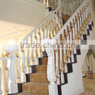 Luxury Lion Design Bamboo Staircase