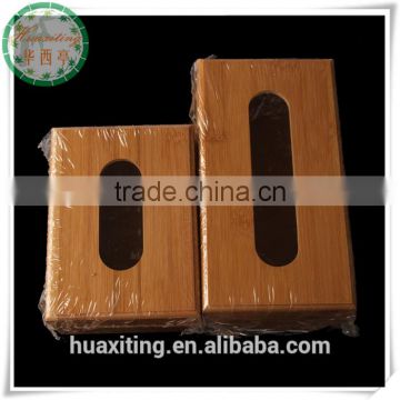 Natural Coloured Bamboo Tissue Box