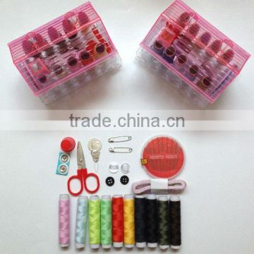 plastics sewing kit box