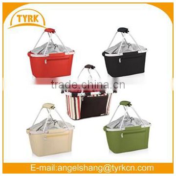 summer cooler bag picnic baskets cooler basket wholesale made in china