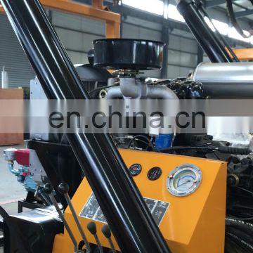 hydraulic track mounted water well and core drill