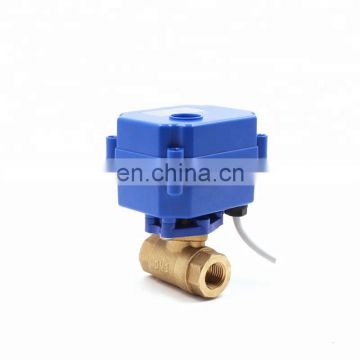 CWX-15N 24 volt motorized water valve dn15 electric ball valve made in China
