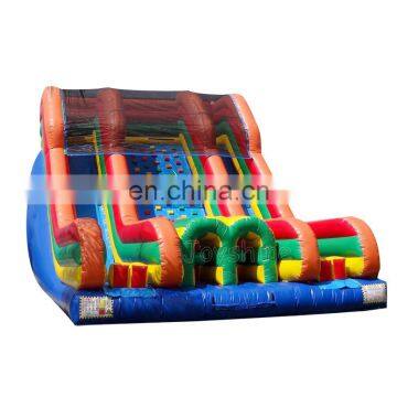 Home Backyard Colorful Inflatable Slide Bouncer Playground For Kids Adult