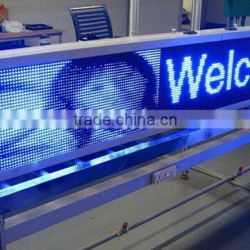 p10 outdoor blue led signs china, programmable digital led sign board