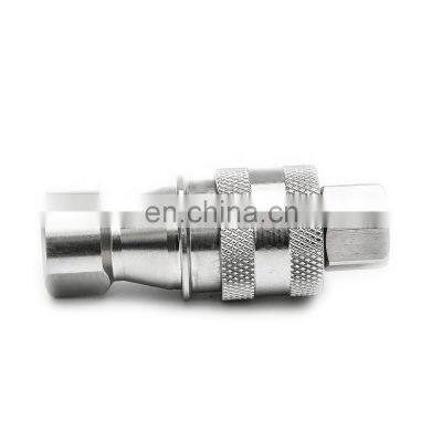 ISO7241-B KZF close type quick disconnect coupler self-locking Kzf open and close hydraulic quick connector