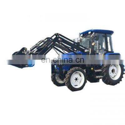 Good quality 4wd 704 70HP china cheap tractor loader and backhoe with mower