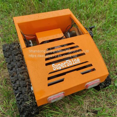 Custom made Tracked remote control lawn mower China supplier factory