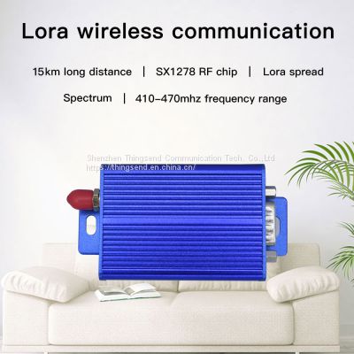 2W Lora long range rs232 radio modem lora sx1278 433mhz uhf transmitter and receiver lora wireless rs485 transceiver