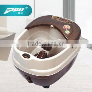 Electric foot bath massager