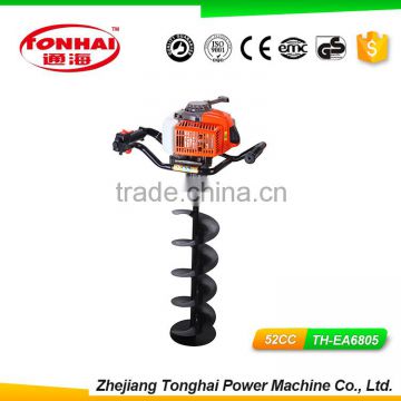 TH-EA6805 52CC gas powered post hole digger for tree transplanting what is auger bit