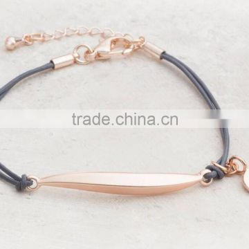 Wholesale Customize Bracelet, New Design Fashion Stainless Steel Personalised Bar Bracelet