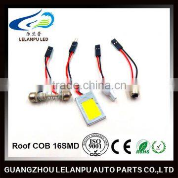 Hot sale 12v roof light cob 16SMD 16 chip led auto light dome light car reading light