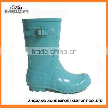 Low Cut Rubber Rain Boots For Ladies