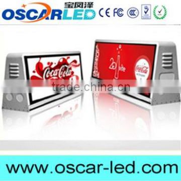 Brand new led taxi display Oscarled with high quality
