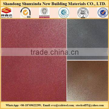 High quality color coated mat ppgi from China Shandong Shunxinda