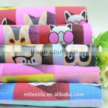 100% cotton printed canvas fabric textile