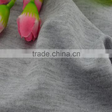 Polyester viscose spandex french terry fabric