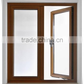 Jalousie glass window with french standard PVC/ upvc window