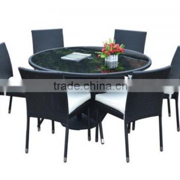 Garden Ridge Outdoor Furniture Of Hot Sale And High Quanlity 2014new design dining set for garden with parasol hole
