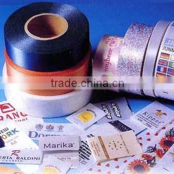 Single Face Polyester Thermal Transfer Ribbon Fabric