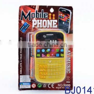 Kids plastic mobile phone toy cheap yellow berry mobile toy