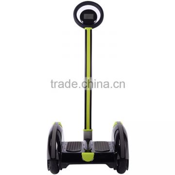 New arriving CE,RHOS,FCC cell phone APP control standing up electric scooter two wheels hoverboard with handle bar