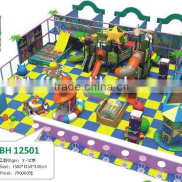 Kid Indoor Soft Playground,Children's Play Equipment,Indoor Playhouse BH12501