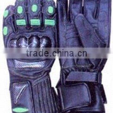 DL-1497 Leather Motorcycle Gloves