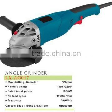 quality 1050w 5" 125MM electric angle grinder with GS/CE