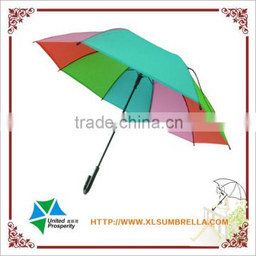 bright coloured auto open poe umbrella