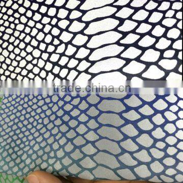 High Light Silver Reflective Polyester Fabric