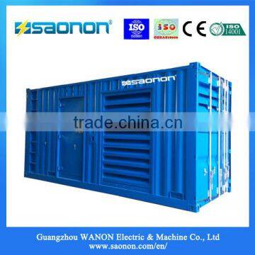 1650kva Electric Power Generator container for bank hotel buliding with High Quality