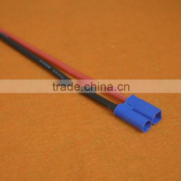 Black and Red Silicone Cable - 1 m