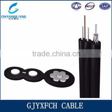 China Cable Manufacturer Changguang FTTH indoor fiber optic cable Self Supporting Bow Type Drop Cable