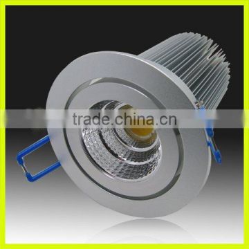 SAA approver dimmable COB 9W 12W COB led downlight