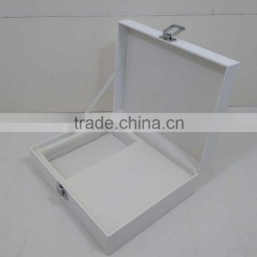 Chinese factories wholesale custom high-grade PU leather jewelry box, white gift box