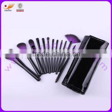 Nylon Hair Travel Makeup Brush Sets with Powder,Blush,Foundation,Eye Shadow and Lip Brush, OEM and ODM Orders Welcomed