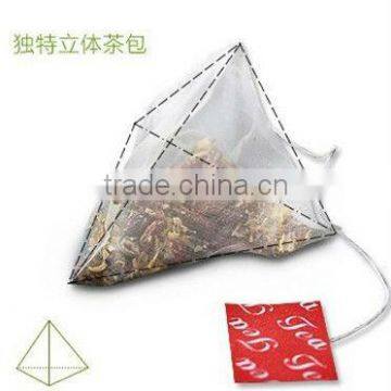 Nylon pyramid tea bag