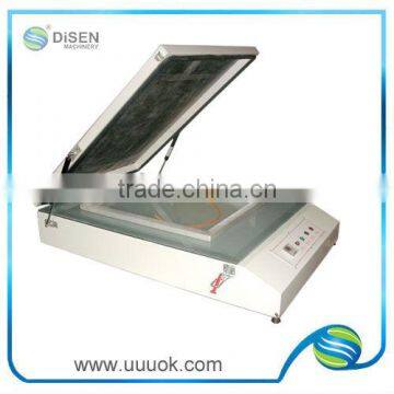 Vacuum screen printing exposure unit