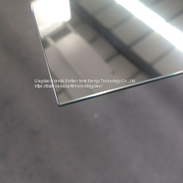 2mm-6mm silver  mirror wilth pensil  polish / ground edge