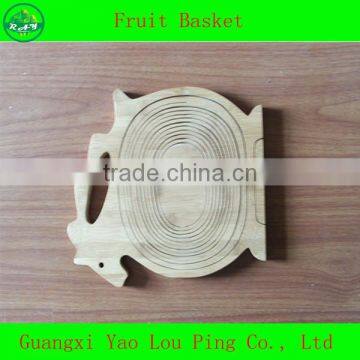 Bamboo Fruit Basket Manufacture