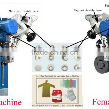 size 20 snap buttons fastening machine