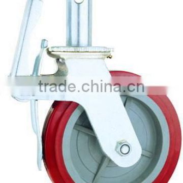 Mobile Telescopic Scaffolding Tower Swivel Caster with Brake