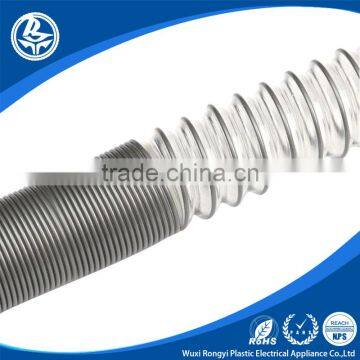 PVC Spring transparent Hose with spiral steel wire reinforcement