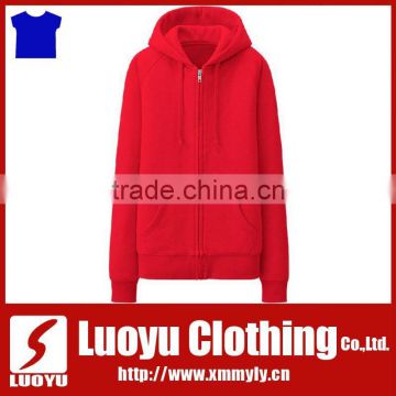 fashion style zip womens hoodies with zip