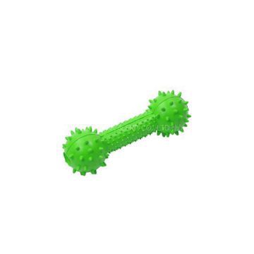 IKING Natural Rubber Bell Bone Training Dog Toys (Colors Vary)