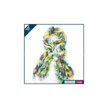 Flower Print Scarf